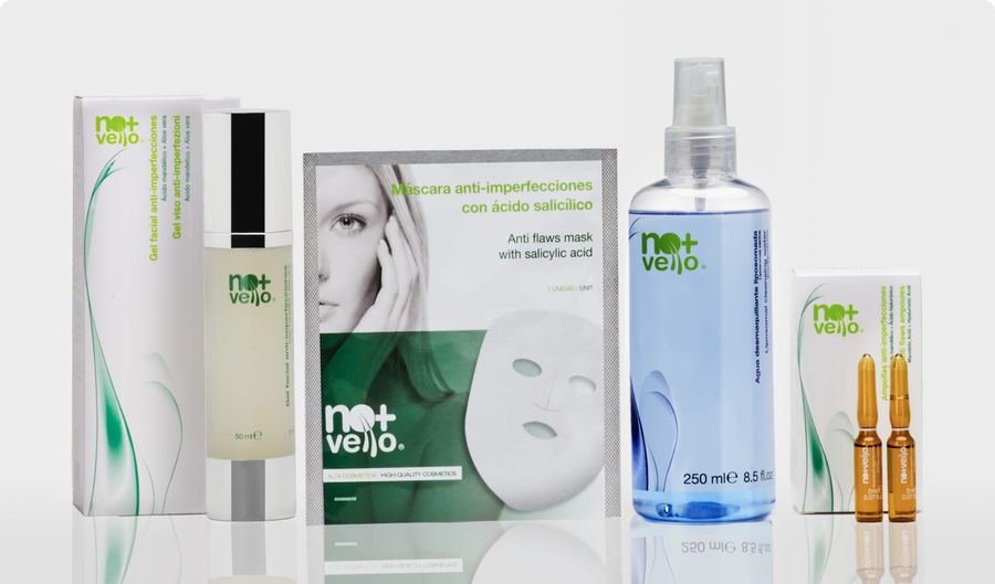Cosmética profesional para el cuidado de la piel